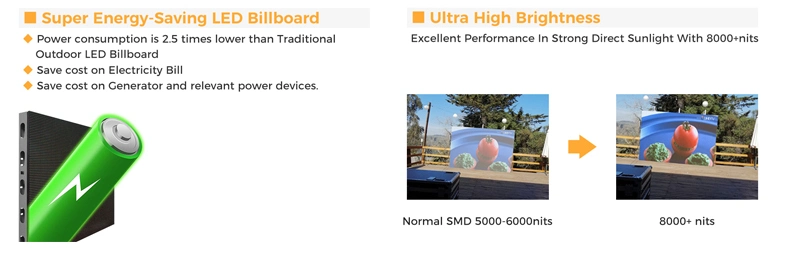 Legidatech P10 3D IP65 Waterproof High Brightness Outdoor Advertising LED Display Big LED Video Wall Waterproof Digital Signs Commercial Advertising