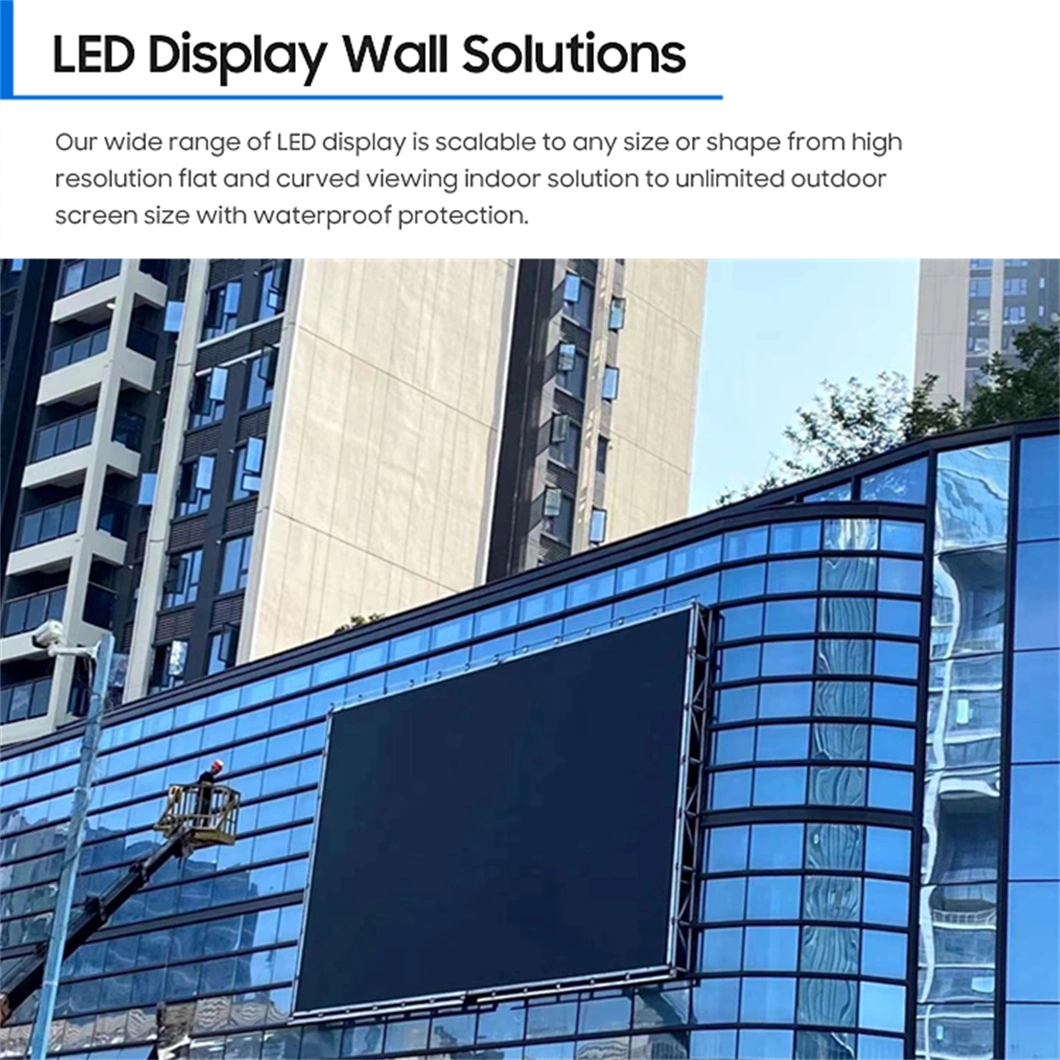 New Style High Refresh Outdoor/Outside Rental LED Media Video Wall Display Screen Panels Advertising
