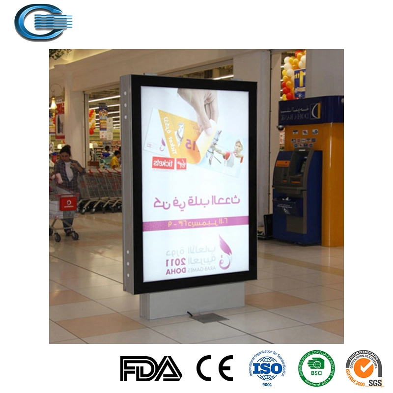 Huasheng TFT Systems Backlit Stand Booth LED Frameless Fabric Lightbox Portable Trade Show Displays