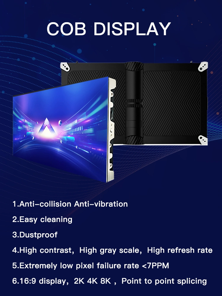 Indoor Outdoor Giant Stage Background LED Video Wall P1.26 P1.5 P1.9 Seamless Splicing Rental LED Display Screen