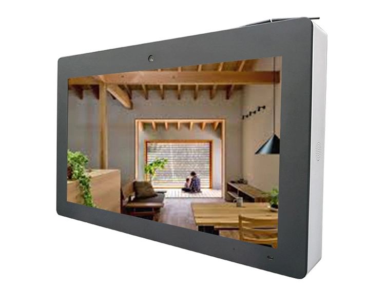 3D LCD Advertising Display 55 Inch Air-Cooled Horizontal Screen Wall Hanging Outdoor Advertising Machine-1 LED Digital Signage LCD CCTV Monitor