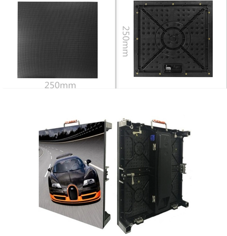 Portable Outdoor P2 with Hongsheng LEDs Advertising Full Color 3840 Hz Rental LED Display Billboard Screen (500*500mm /500*1000mm size) with Fair Price