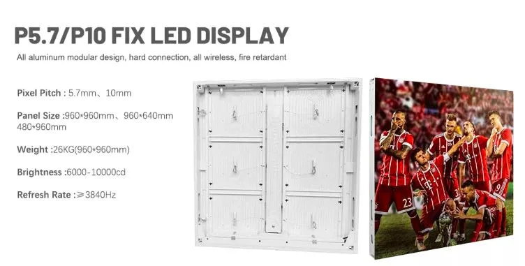HD 2.97mm Portable Display Indoor Stage Advertising Screen LED Video Wall