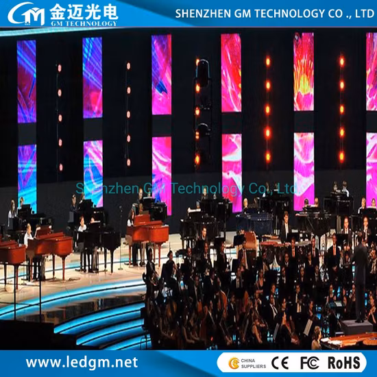 Indoor P3.91 Ultra Thin Super Light LED Screen Display for Stage or Advertising