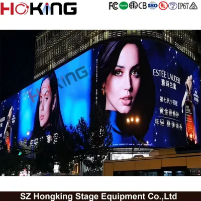 Outdoor Waterproof P8 Fixed Advertising Video Screen SMD LED Display Billboard out of Home Advertising Dooh Pantalla